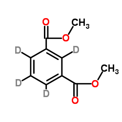 Dimethyl Isophthalate-2,4,5,6-d4 Structure