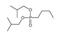 1-[bis(2-methylpropoxy)phosphoryl]butane结构式