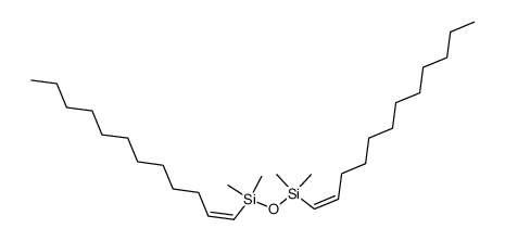 1,3-di((Z)-dodec-1-en-1-yl)-1,1,3,3-tetramethyldisiloxane结构式