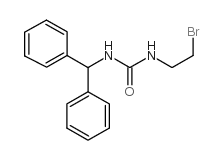 1-(2-Bromoethyl)-3-diphenylmethylurea结构式