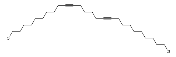 1,26-dichloro-hexacosa-10,16-diyne Structure