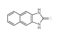2H-Naphth[2,3-d]imidazole-2-thione,1,3-dihydro- Structure