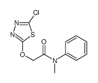 2-[(5-chloro-1,3,4-thiadiazol-2-yl)oxy]-N-methyl-N-phenylacetamide Structure