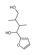 1-(2-Furanyl)-2,3-dimethyl-1,4-butanediol structure