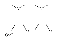 N-[dibutyl(dimethylamino)stannyl]-N-methylmethanamine结构式
