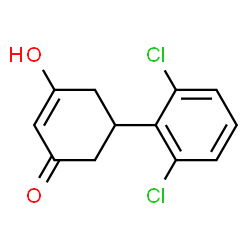 2-Cyclohexen-1-one, 5-(2,6-dichlorophenyl)-3-hydroxy-结构式
