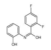 2,4-difluoro-N-(2-hydroxyphenyl)benzamide结构式