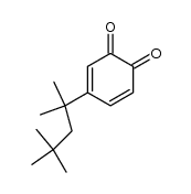 4-(1,1,3,3-tetramethyl-butyl)-[1,2]benzoquinone Structure