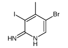 5-bromo-3-iodo-4-methylpyridin-2-amine picture