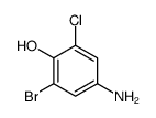 4-Amino-2-bromo-6-chlorophenol Structure
