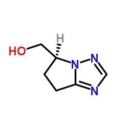 (6,7-二氢-5H-吡咯并[1,2-b][1,2,4]噻唑-5-基)甲醇结构式