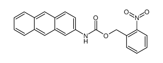 2-nitrobenzyl anthracen-2-ylcarbamate结构式