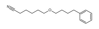 6-(4-phenylbutoxy)hexanenitrile结构式