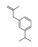 Benzene, 1-(1-methylethyl)-3-(2-methyl-2-propenyl)- (9CI) structure