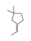 3-ethylidene-1,1-dimethylcyclopentane结构式