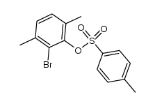 1-bromo-2-(tosyloxy)-3,6-dimethylbenzene结构式