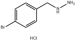 (4-溴苄基)肼二盐酸盐结构式