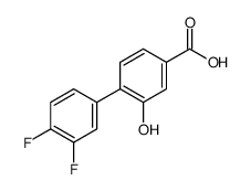 4-(3,4-difluorophenyl)-3-hydroxybenzoic acid Structure