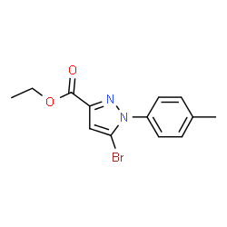 5-BROMO-1-P-TOLYL-1H-PYRAZOLE-3-CARBOXYLICACIDETHYLESTER picture