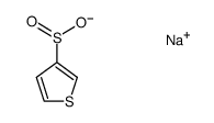 2-thiophenesulfinic acid sodium salt结构式