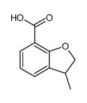 2,3-Dihydro-3-methyl-7-benzofurancarbonsaeure结构式