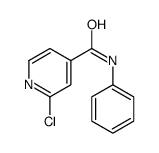 2-chloro-N-phenylpyridine-4-carboxamide结构式