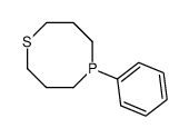 5-phenyl-1,5-thiaphosphocane结构式