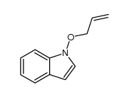 1-(2-propenyloxy)indole结构式