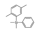 (2,5-dimethylphenyl)-dimethyl-phenylsilane Structure