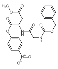 (4-nitrophenyl) methyl 2-[(2-phenylmethoxycarbonylaminoacetyl)amino]butanedioate picture