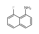 8-氟萘-1-胺结构式