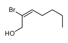 2-bromohept-2-en-1-ol Structure