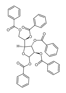 1,2,3,5,6-penta-O-benzoyl-D-galactofuranose结构式