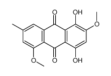 1,4-dihydroxy-2,5-dimethoxy-7-methylanthracene-9,10-dione Structure
