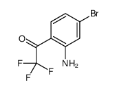 1-(2-amino-4-bromo-phenyl)-2,2,2-trifluoro-ethanone Structure