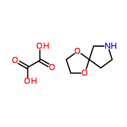 1,4-DIOXA-7-AZA-SPIRO[4.4]NONANE OXALATE structure