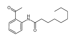 N-(2-Acetylphenyl)Nonanamide Structure