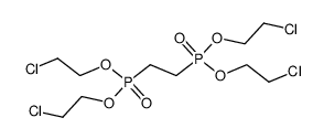 tetra(beta-chloroethyl) ethylene bisphosphonate Structure