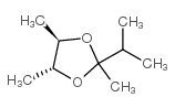 1,3-Dioxolane,2,4,5-trimethyl-2-(1-methylethyl)-,trans-(9CI)结构式