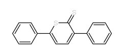 3,6-diphenylthiopyran-2-thione Structure