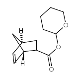 2-Tetrahydropyranyl-5-norbornen-2-carboxylate structure