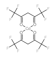Cadmium,bis(1,1,1,5,5,5-hexafluoro-2,4-pentanedionato-kO,kO')-, (T-4)- (9CI) structure