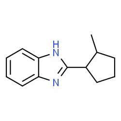 1H-Benzimidazole,2-(2-methylcyclopentyl)-(9CI) Structure