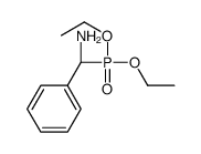 (R)-diethoxyphosphoryl(phenyl)methanamine结构式