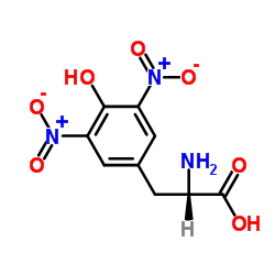 3,5-Dinitro-Tyr-OH structure