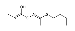 butyl (1E)-N-(methylcarbamoyloxy)ethanimidothioate Structure