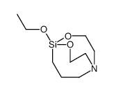 5-ethoxy-4,6-dioxa-1-aza-5-silabicyclo[3.3.3]undecane结构式