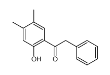 1-(2-hydroxy-4,5-dimethylphenyl)-2-phenylethanone Structure