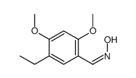 Benzaldehyde, 5-ethyl-2,4-dimethoxy-, oxime (9CI)结构式