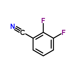 2,3-Difluorobenzonitrile structure